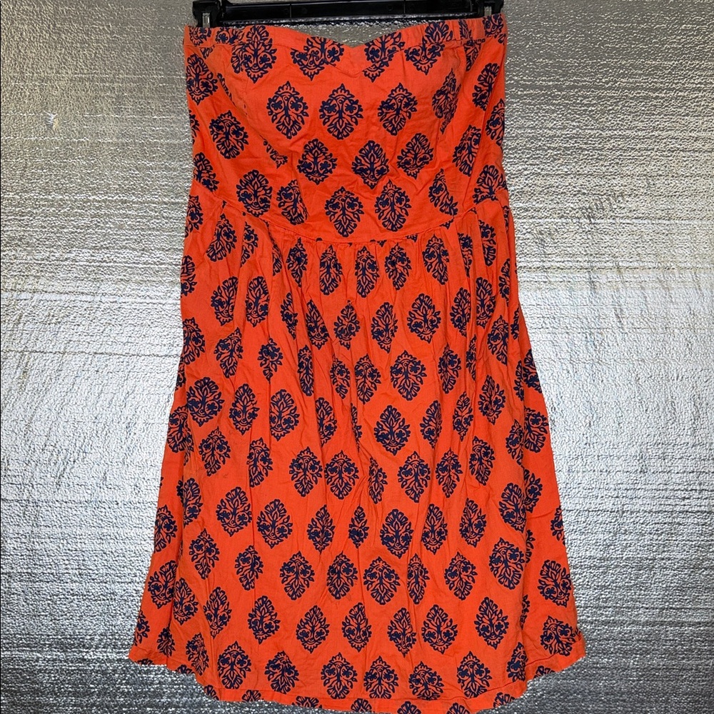 Cotton Lined Strapless Dress